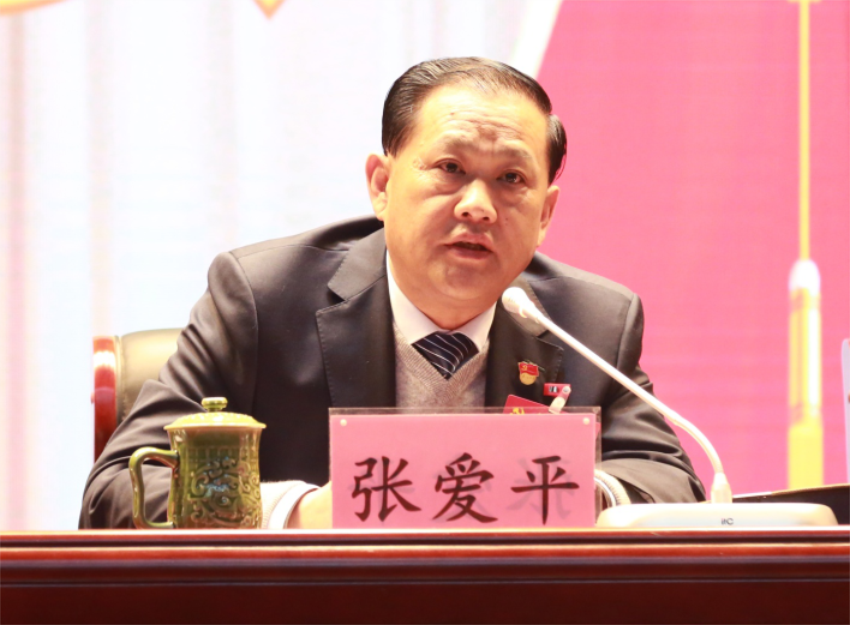 张爱平同志宣读中共ld（中国）官方网站第一届党委成员分工及纪委成员分工